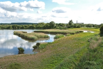 A view of Attenborough Nature Reserve