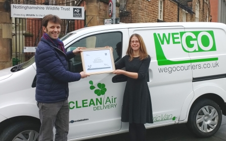 WEGO carbon neutral couriers and Wildlife Guardians launch Jan 2018