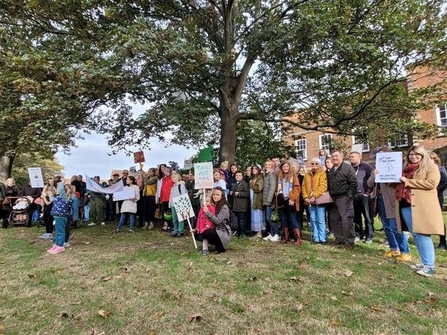 Stop the Chop Newark event cpt Protect Newark's Open Spaces