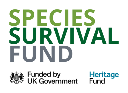 Species Survival Fund, Funded by UK Government, Heritage Fund